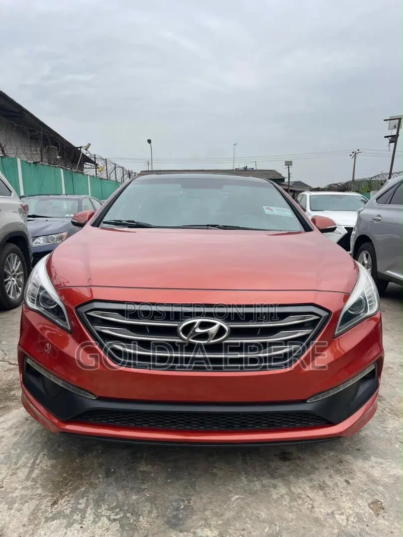 Hyundai Sonata 2014 Red