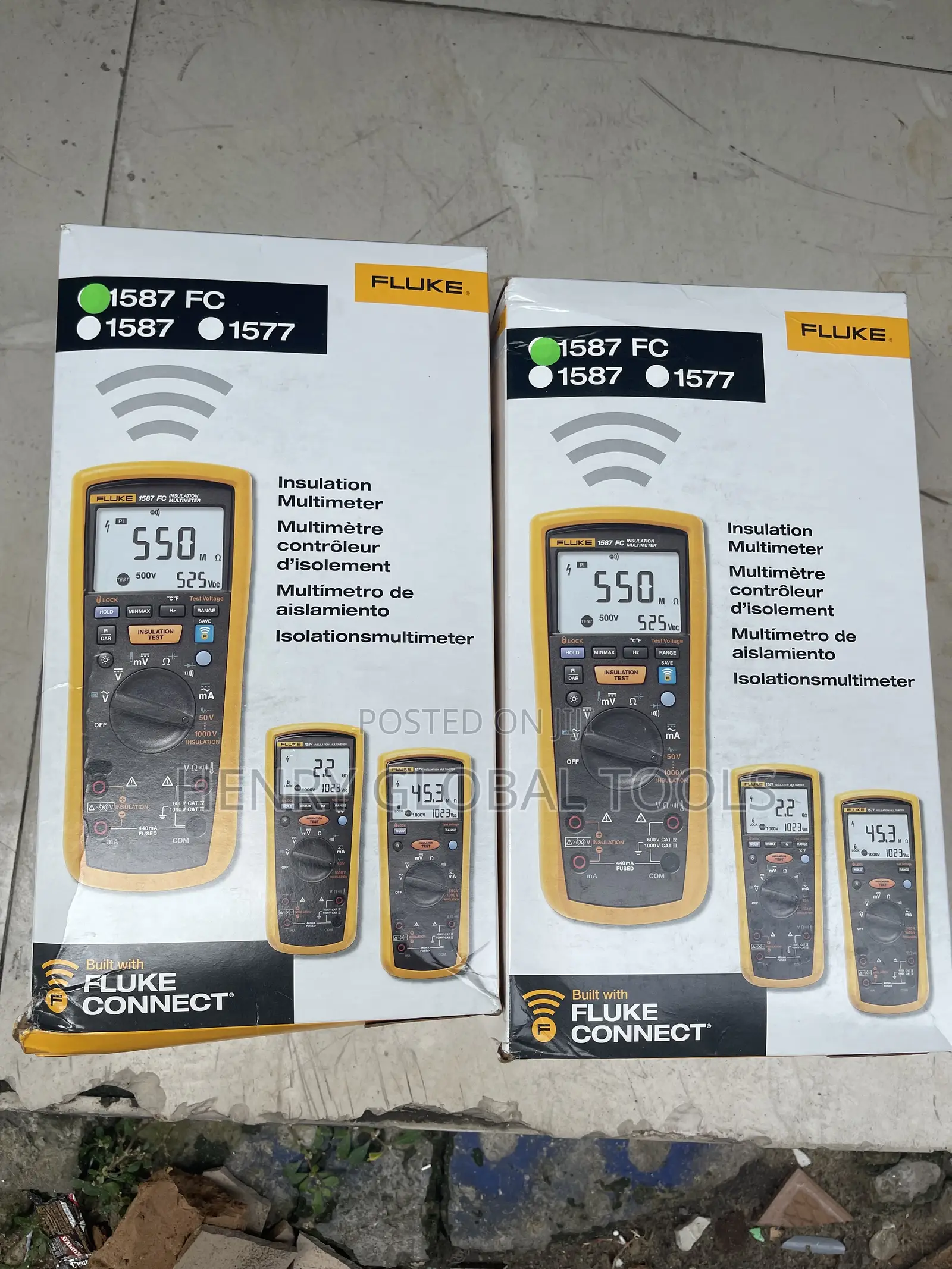 1587 Fc Fluke Isolation Multi Function Multi Meter
