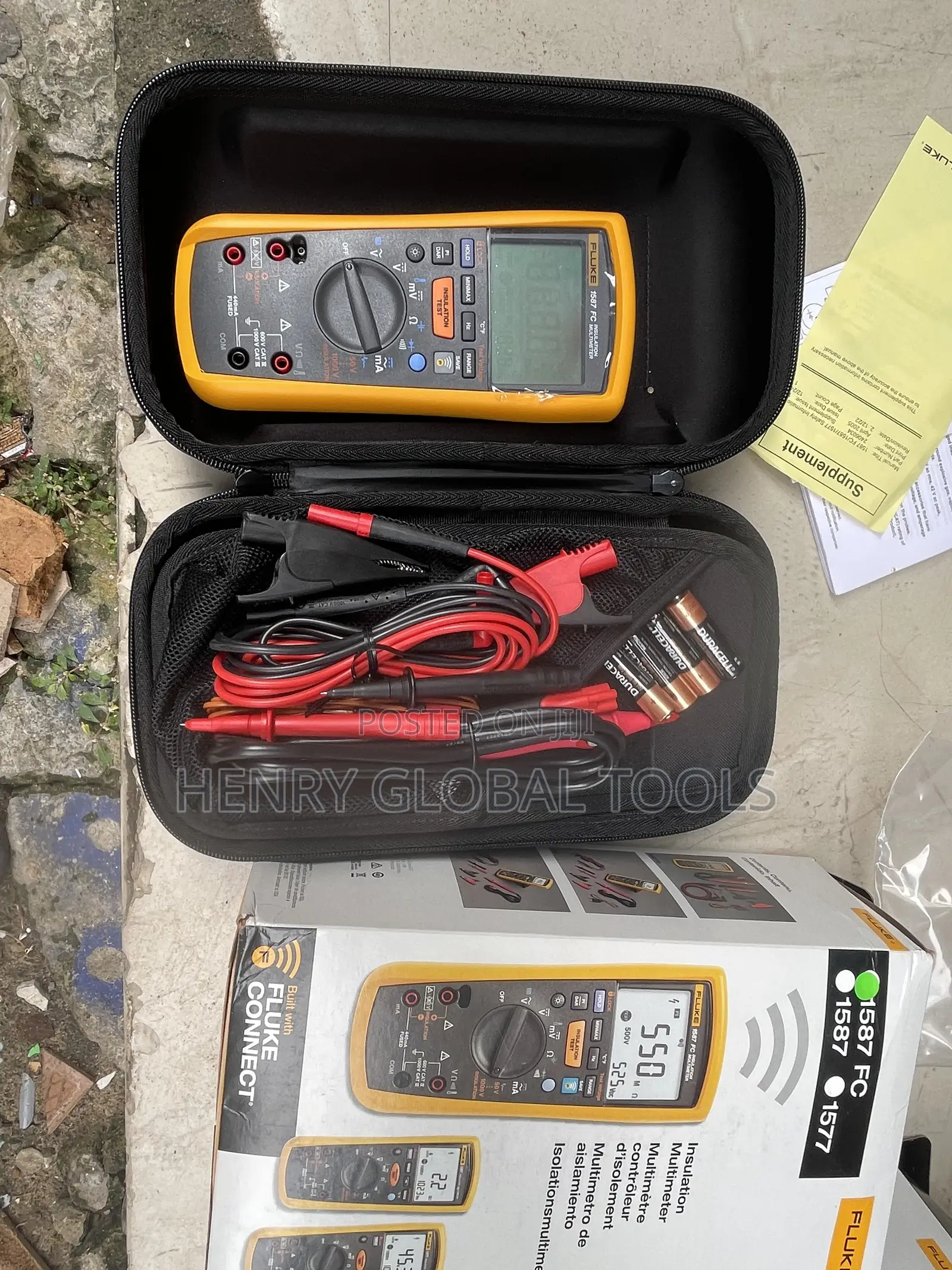 1587 Fc Fluke Isolation Multi Function Multi Meter