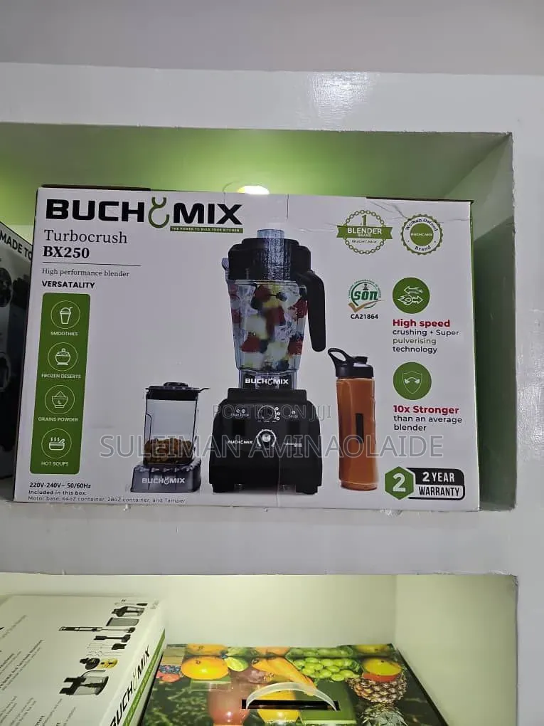 Buch Mix Blender 3in1 Black Under