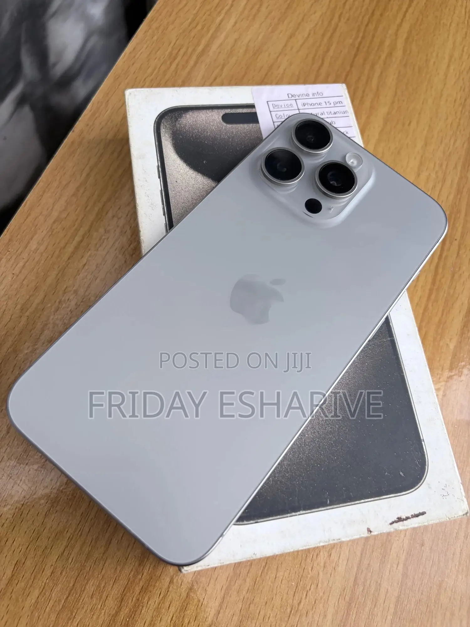 Apple iPhone 15 Pro Max 256 GB Silver