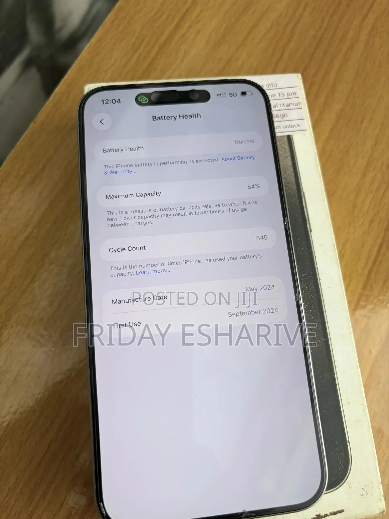 Apple iPhone 15 Pro Max 256 GB Silver