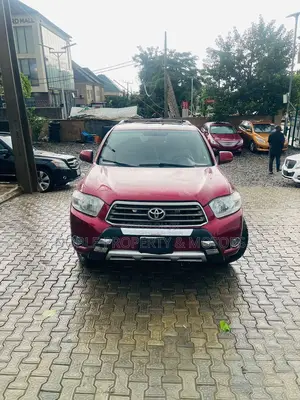 Toyota Highlander 4x4 2008 Red