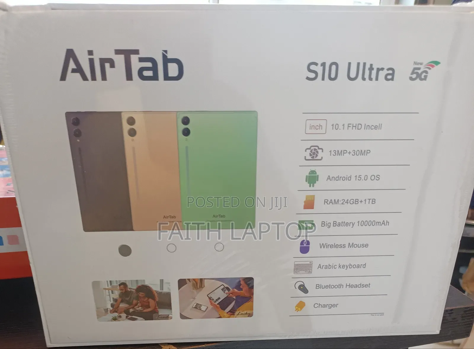 New AirTab S10 Ultra 1 TB Black