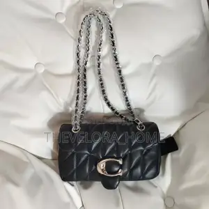 Kou C Quilted Tabby Chain Cross Body Coach Bag