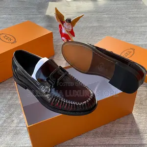 Tod’S Luxury Men Patent Leather Shoes –Elegant, Durable Comfortable