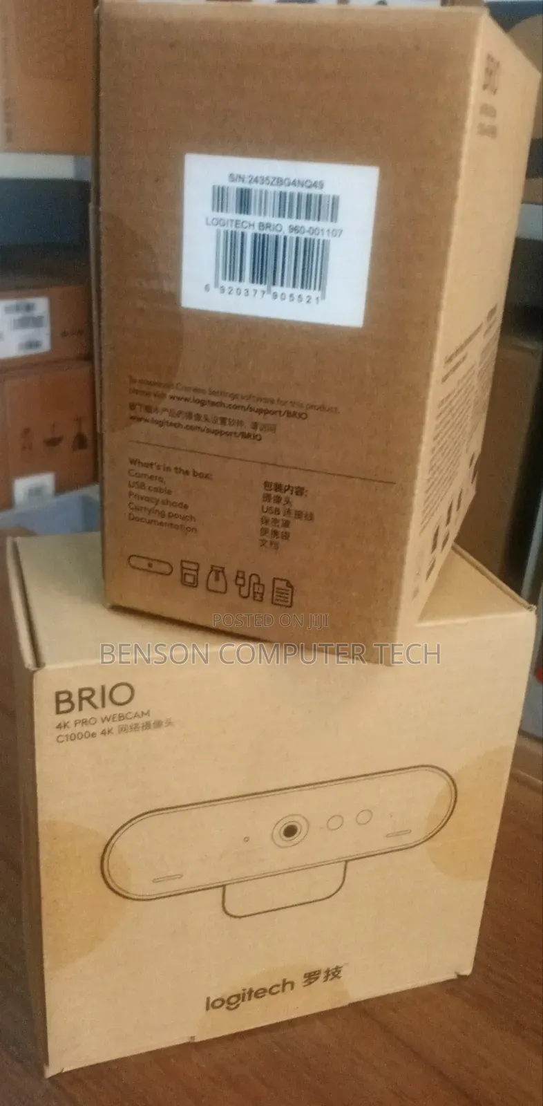 Logitech C1000 Brio Pro Webcam