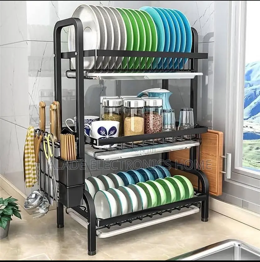 Multifunctional Bowl Rack/Dish Drainer. 3layers. High Quality.