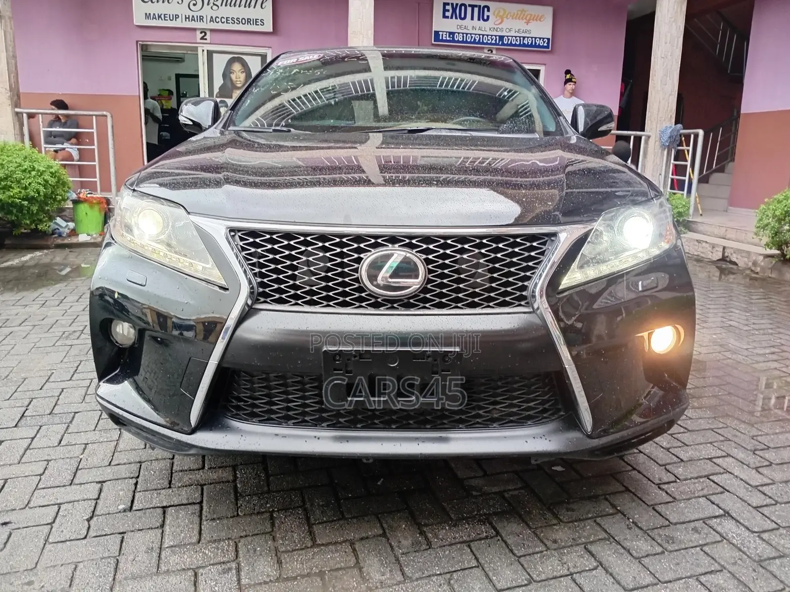 Lexus RX 350 F SPORT AWD 2013 Black
