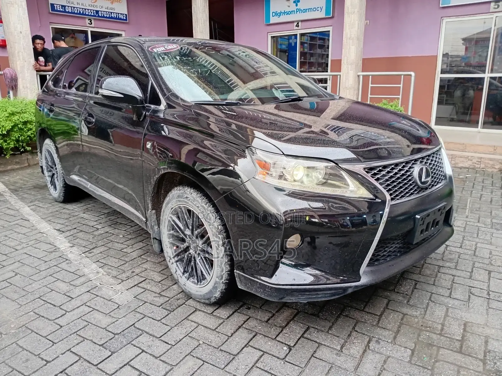 Lexus RX 350 F SPORT AWD 2013 Black