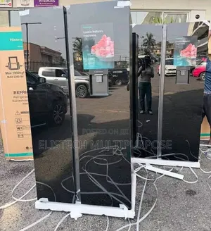 Hisense Side-by-side Mirror Finish Refrigerator With Water Dispenser