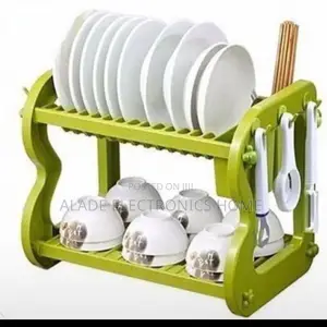 High Quality Plastic Dish Rack/Drainer. 2layers