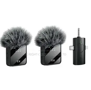 F11-2 Dual Noise Cancelling Wireless Microphone With 3 in 1 Receiver