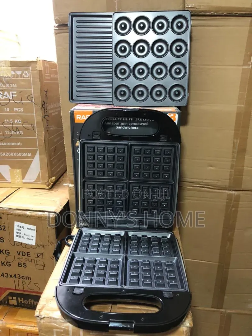 Raf 3 in 1(4 Slice) Sandwich Maker