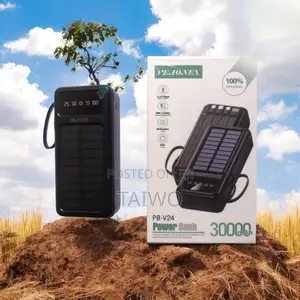 30,000mah Strong Solar/Dc Powerbank