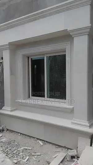 Pillar Art Work, Window Wood Design