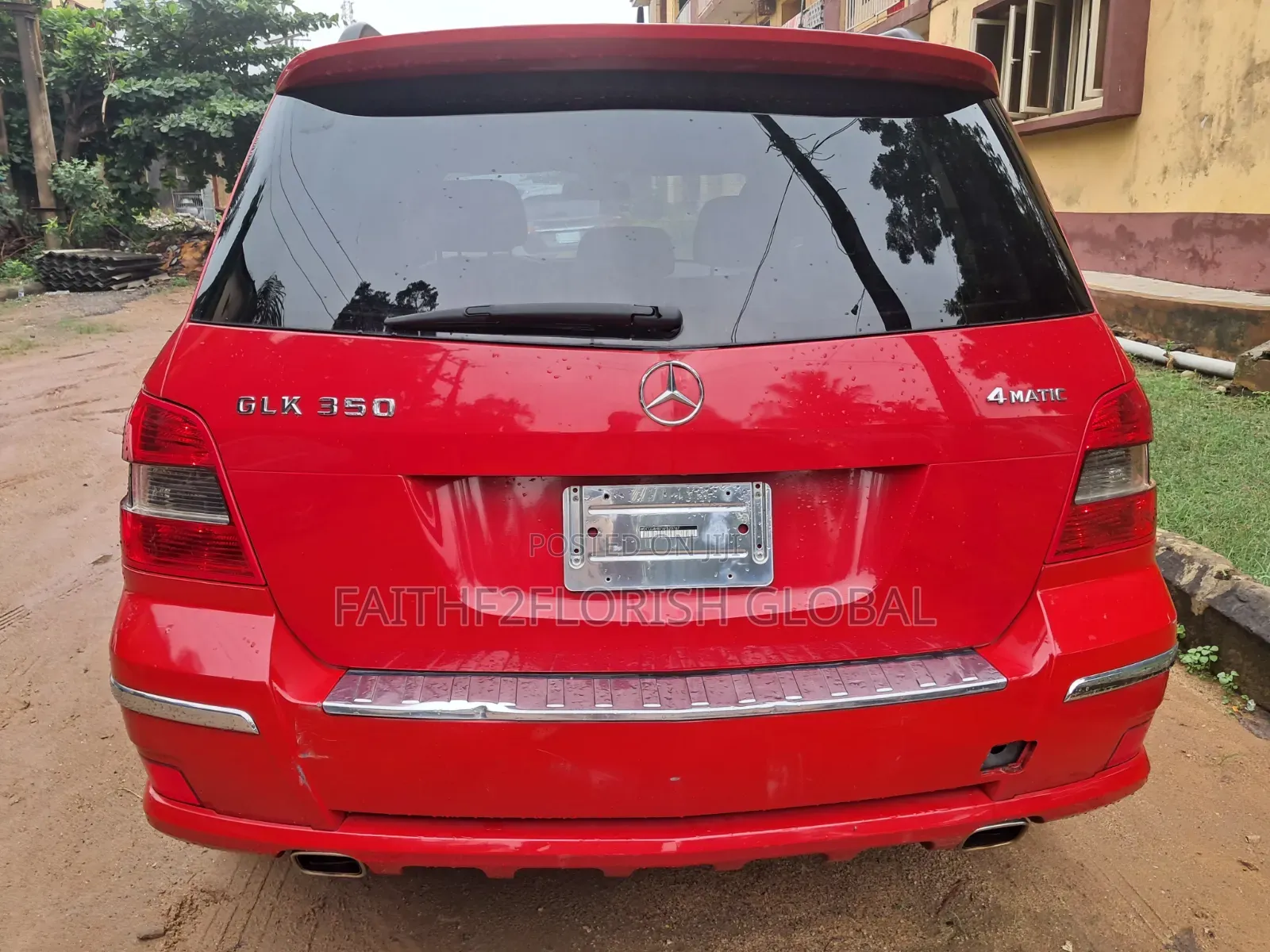 Mercedes-Benz GLK-Class 2010 Red