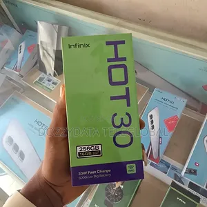 New Infinix Hot 30 256 GB Black