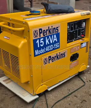 Perkins 15kva Soundproof Diesel Generator  %Copper