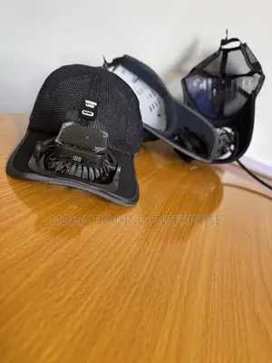 Safety Bump Caps With Cooling Fan(Rechargeable And Solar Powered)