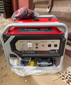 Maxmech 7.5kva Petrol Generator  %Copper