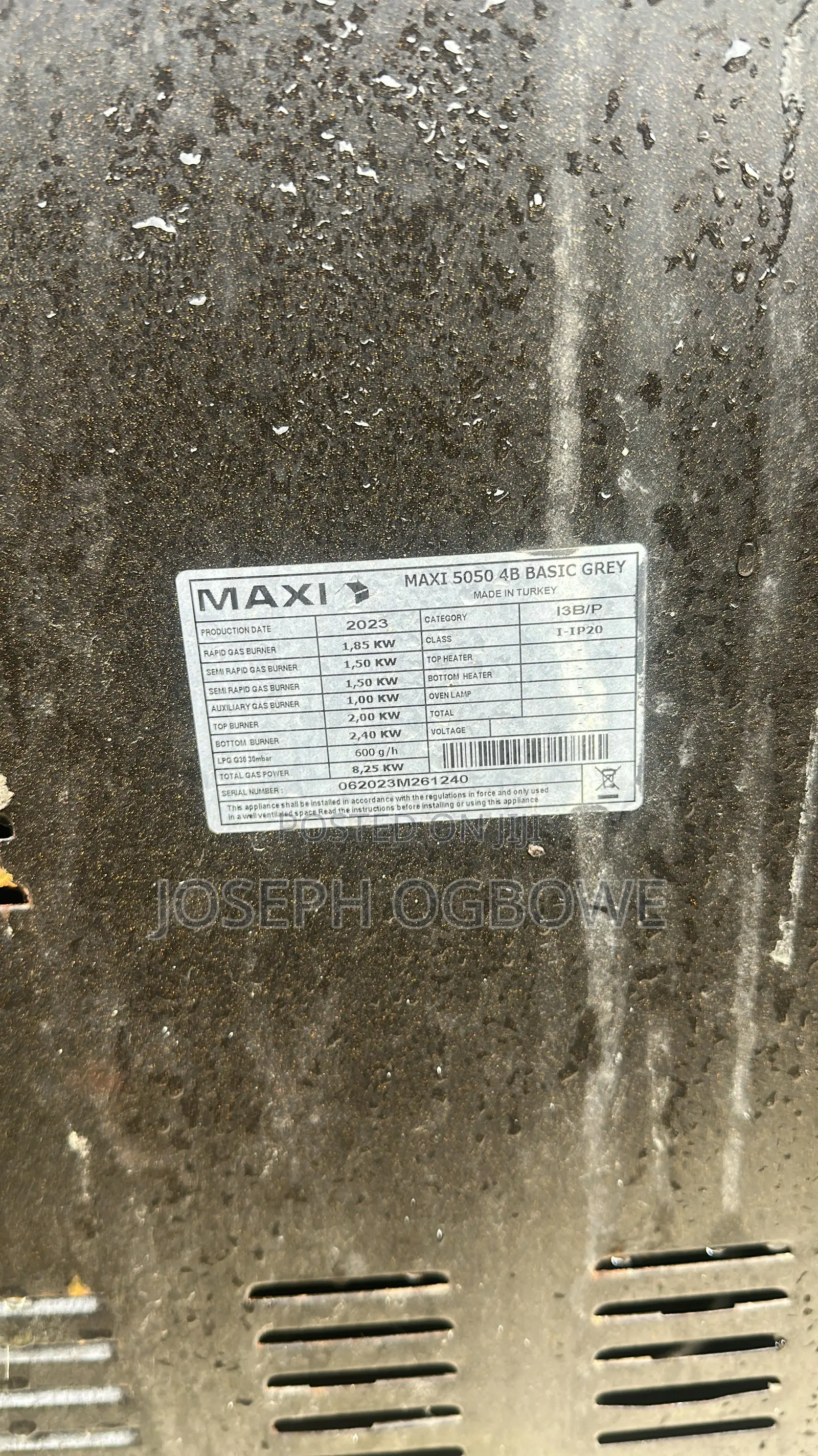 Maxi Gas Cooker