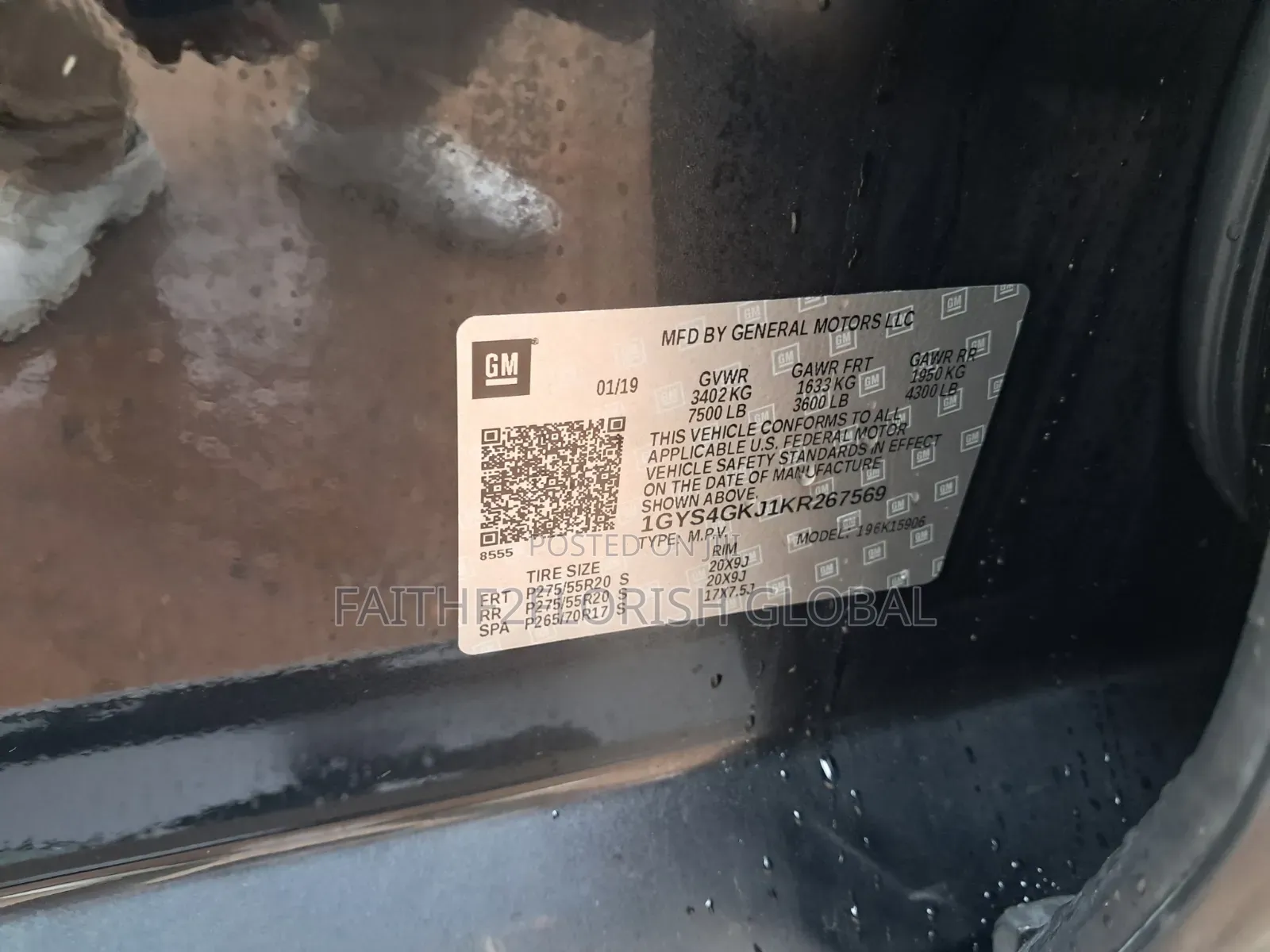 Cadillac Escalade 2019 Black