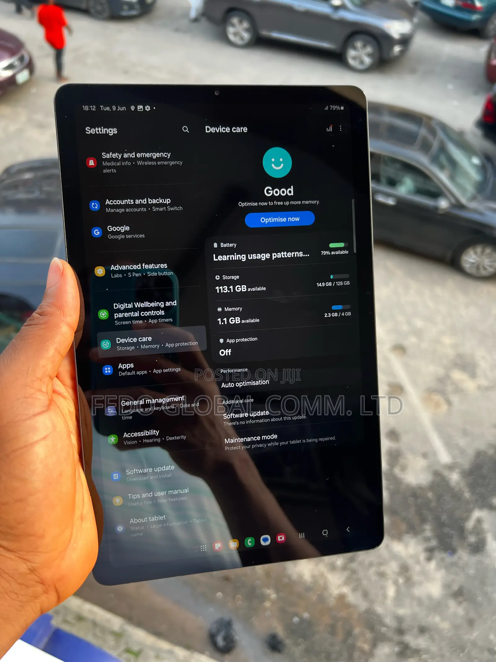 Samsung Galaxy Tab S6 Lite 128 GB Black