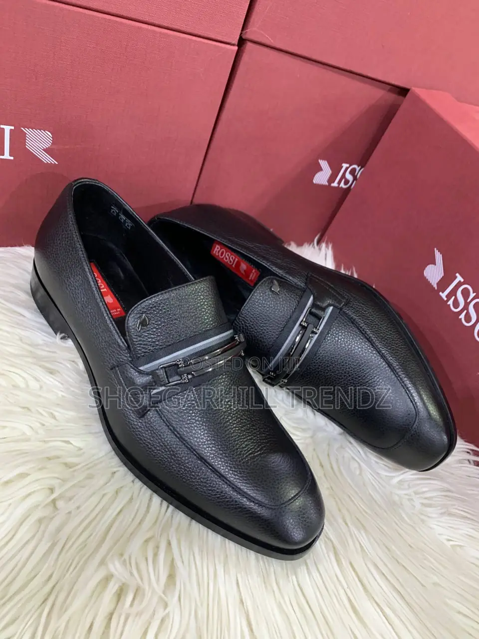 Rossi Elegant Leather Loafers – Timeless Style for Men
