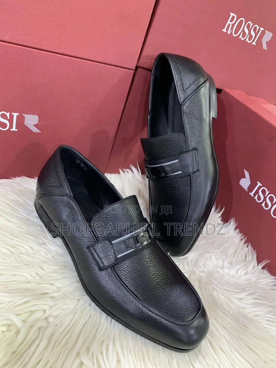 Rossi Elegant Leather Loafers – Timeless Style for Men