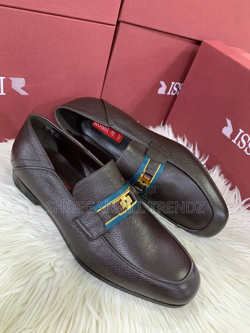 Rossi Elegant Leather Loafers – Timeless Style for Men