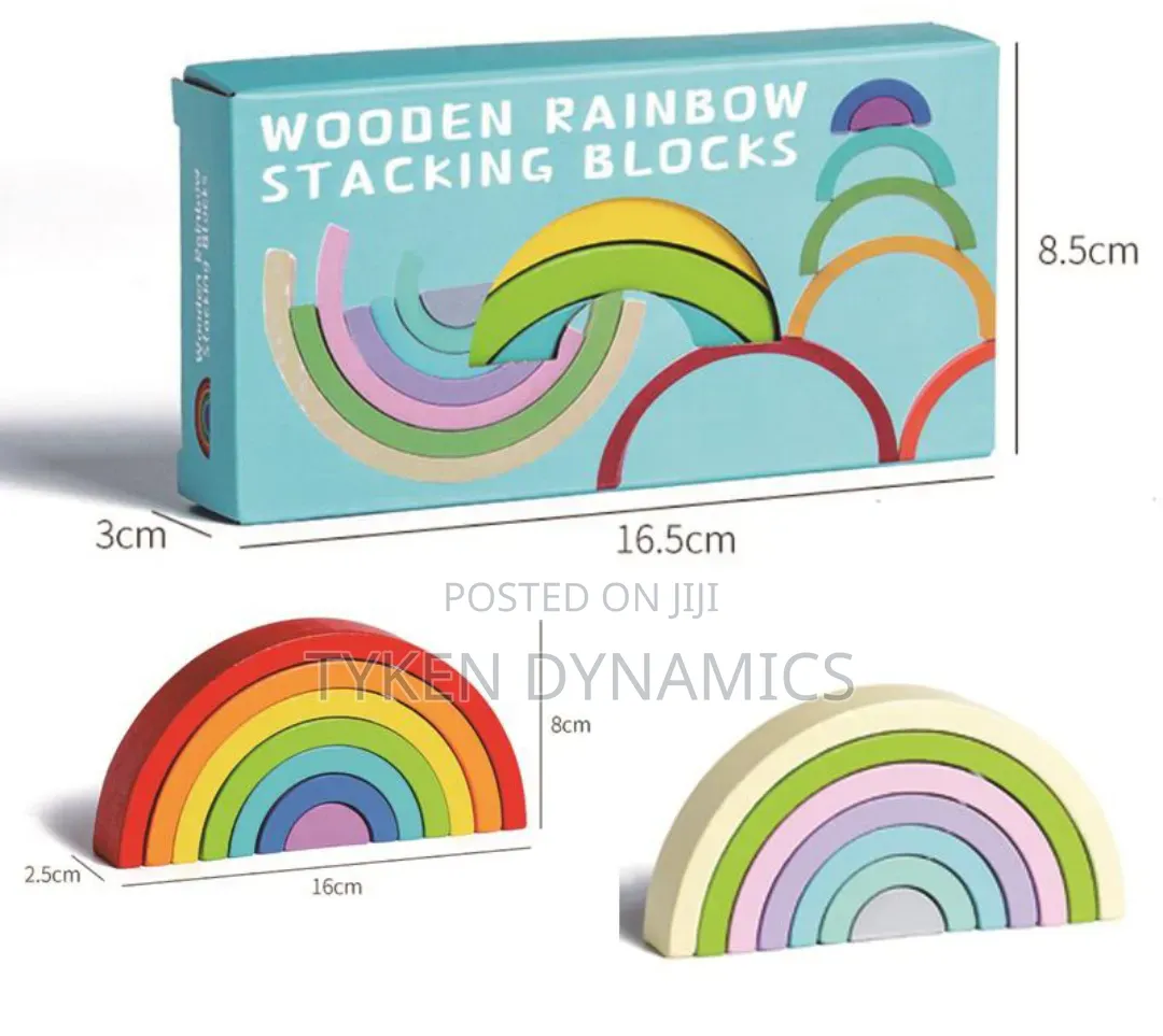 Rainbow Stacking Toys