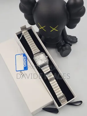 Casio Stainless Steel, Presidential Chain Watch, With Date,