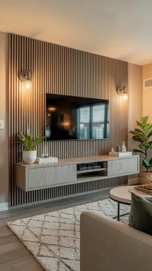 Luxury Tv Wall Console Installation