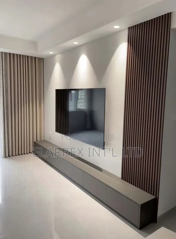 Luxury Tv Wall Console Installation