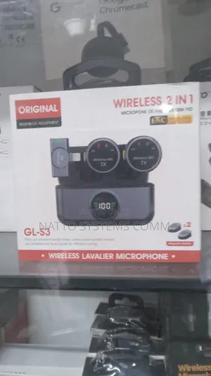 •Wireless 2 in 1 Microfone Gl-S3