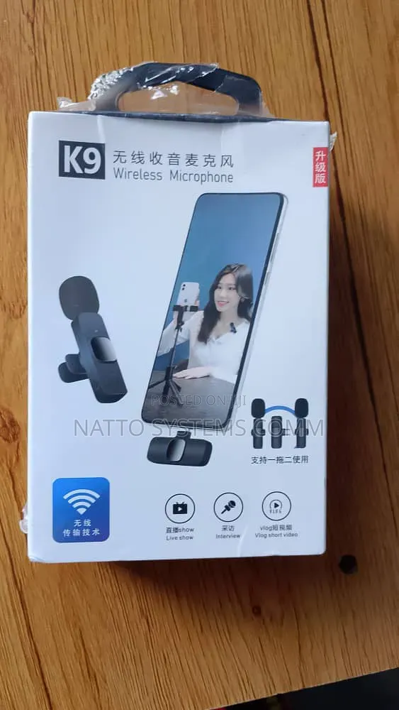 •Wireless 2 in 1 Microfone Gl-S3