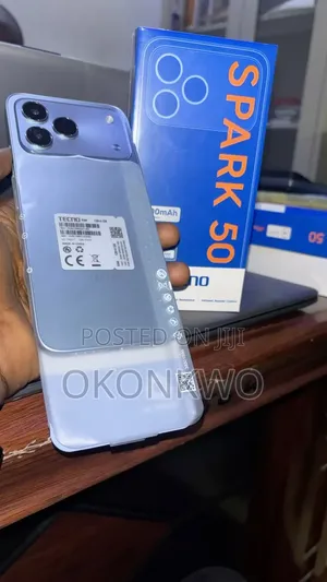 New Tecno Spark 50 128 GB Black