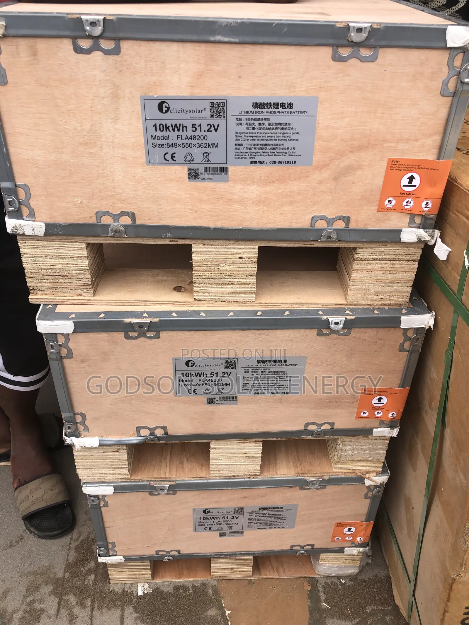 Felicity Solar Lithium Ion Battery