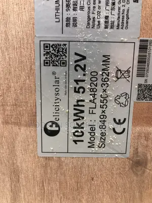 Felicity Solar Lithium Ion Battery