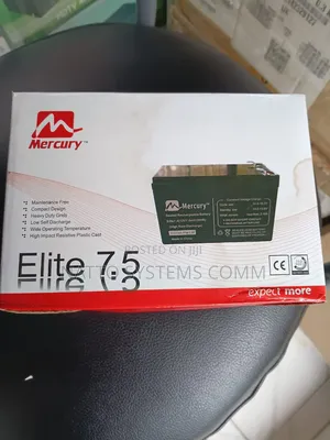 Mercury Battery 12v/7.5ah