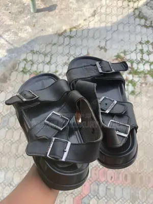 Classic Leather Ankle Strap Sandals