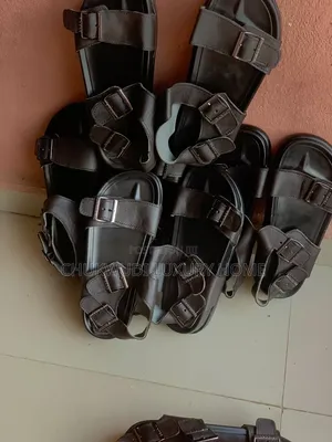 Classic Leather Ankle Strap Sandals