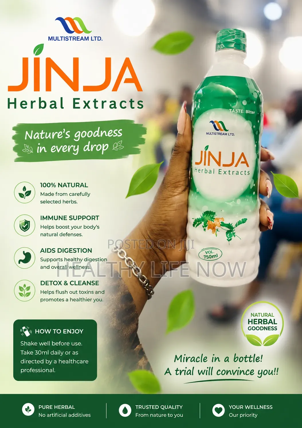 Jinja Herbal Extract Help in Treating Ovarian Cyst