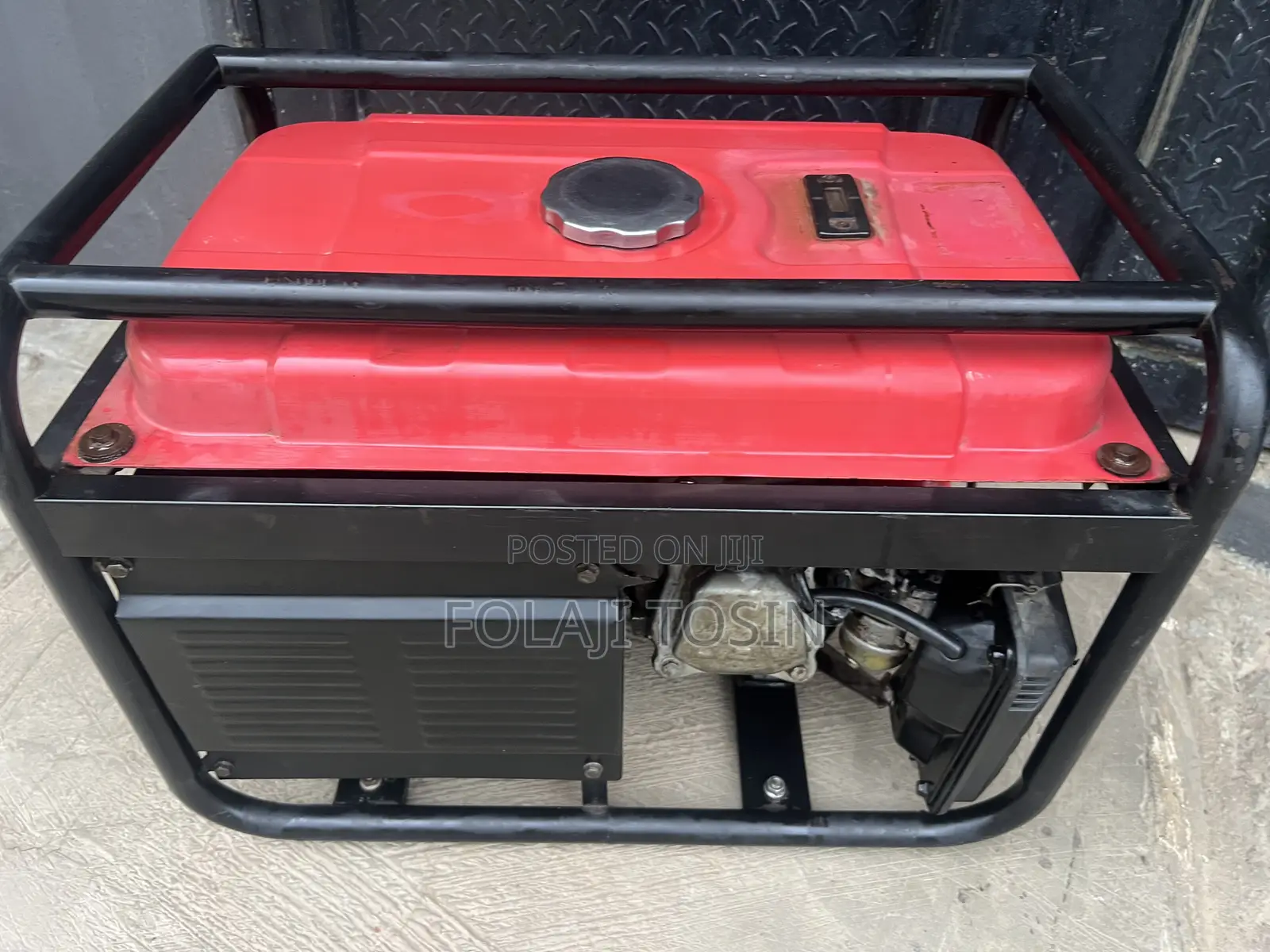 Elepaq 2.5kva Used Red Color Generator