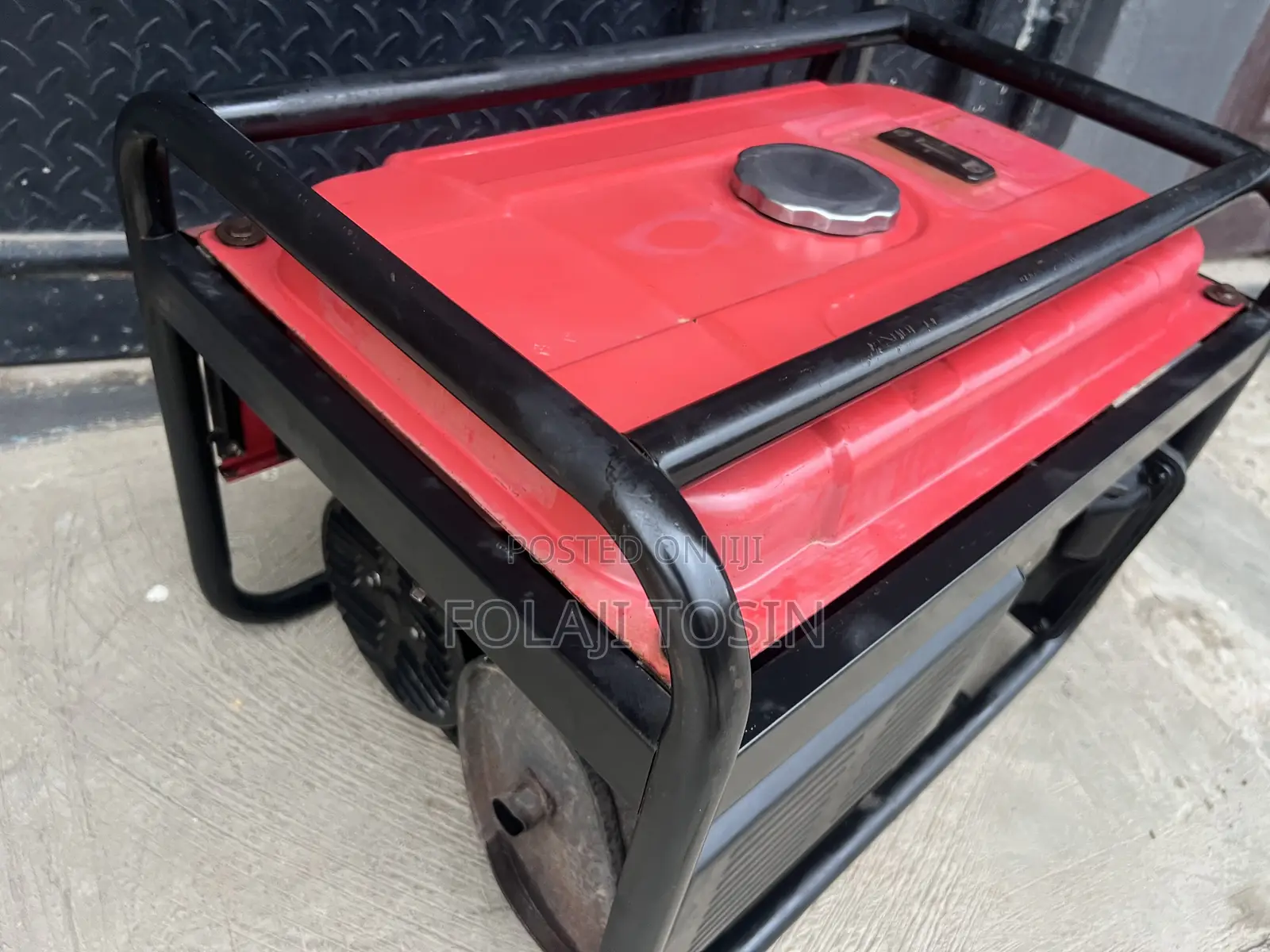 Elepaq 2.5kva Used Red Color Generator