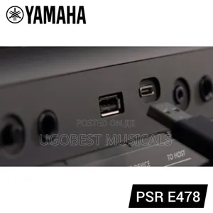 Yamaha PSR-E483 Portable 61-Key Keyboard