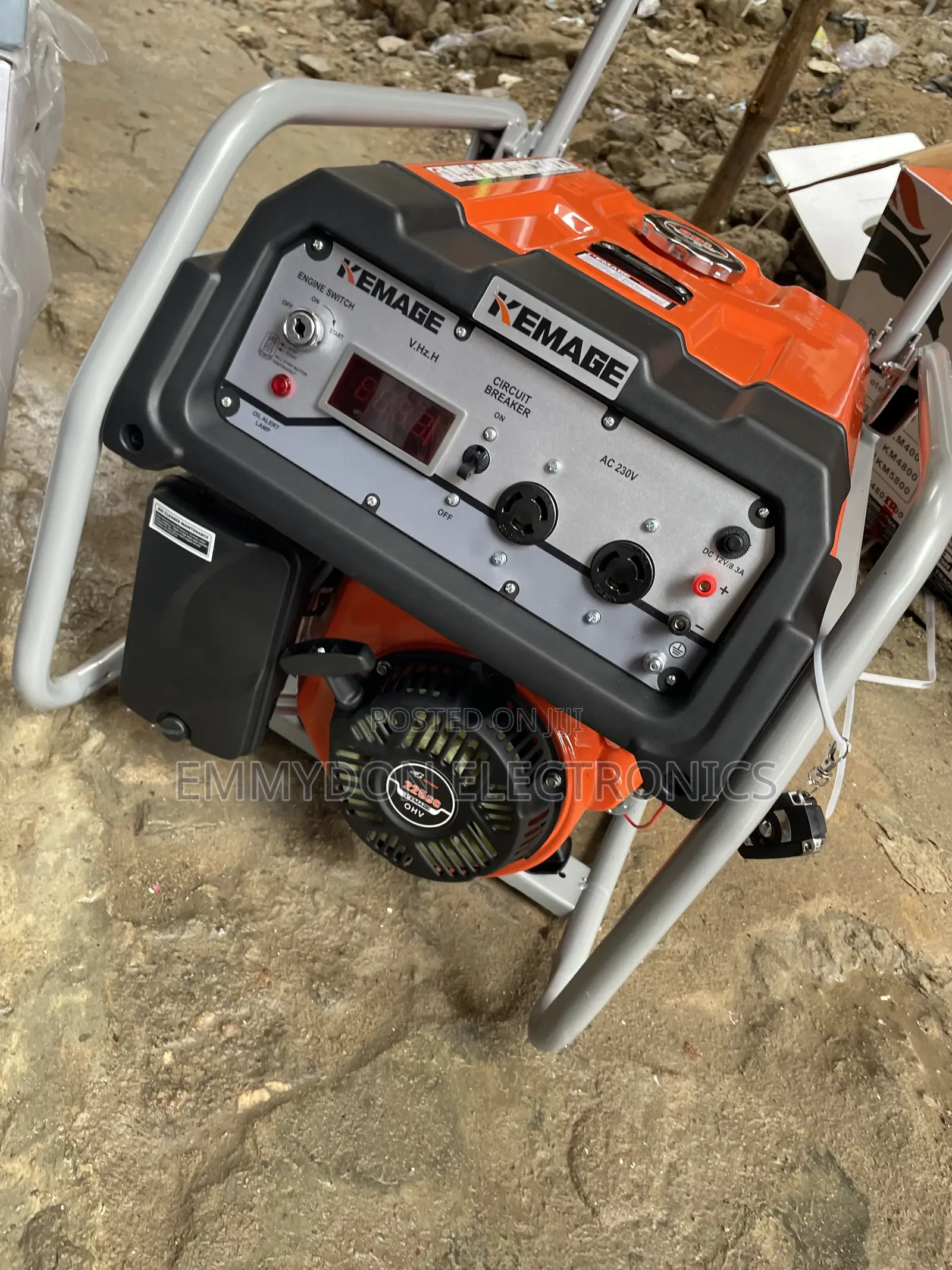 Kemage Km5800e2r 100% Copper Coil Generator