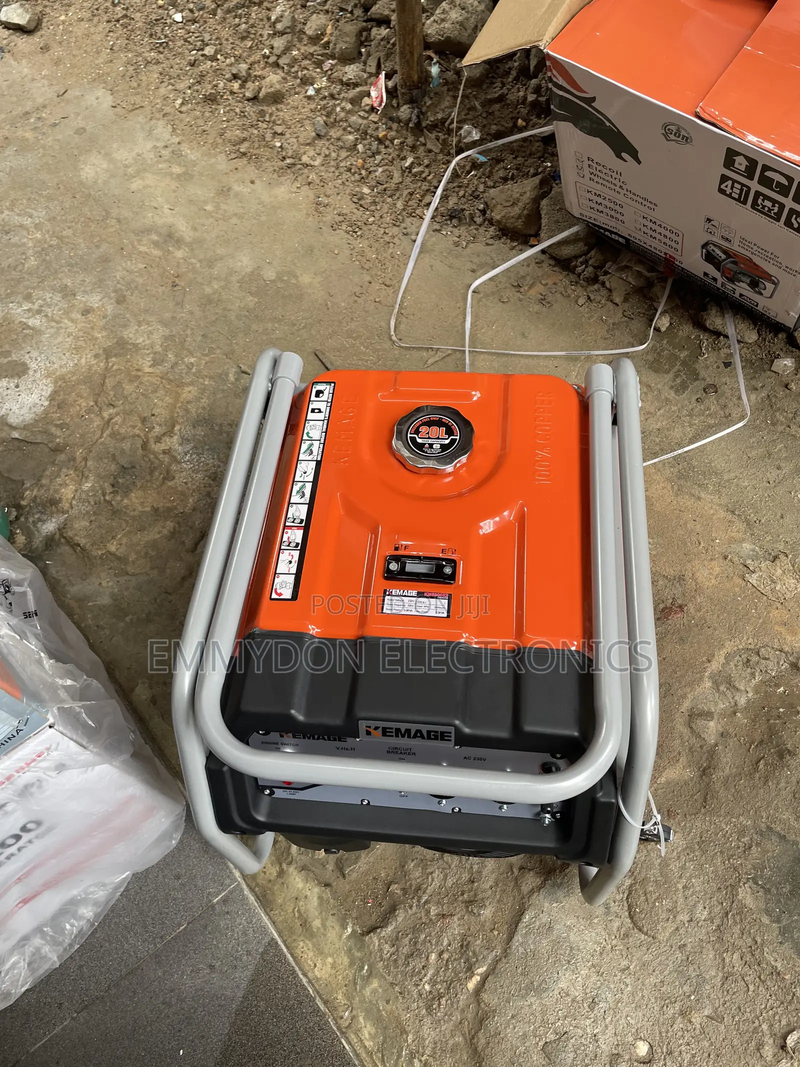 Kemage Km5800e2r 100% Copper Coil Generator