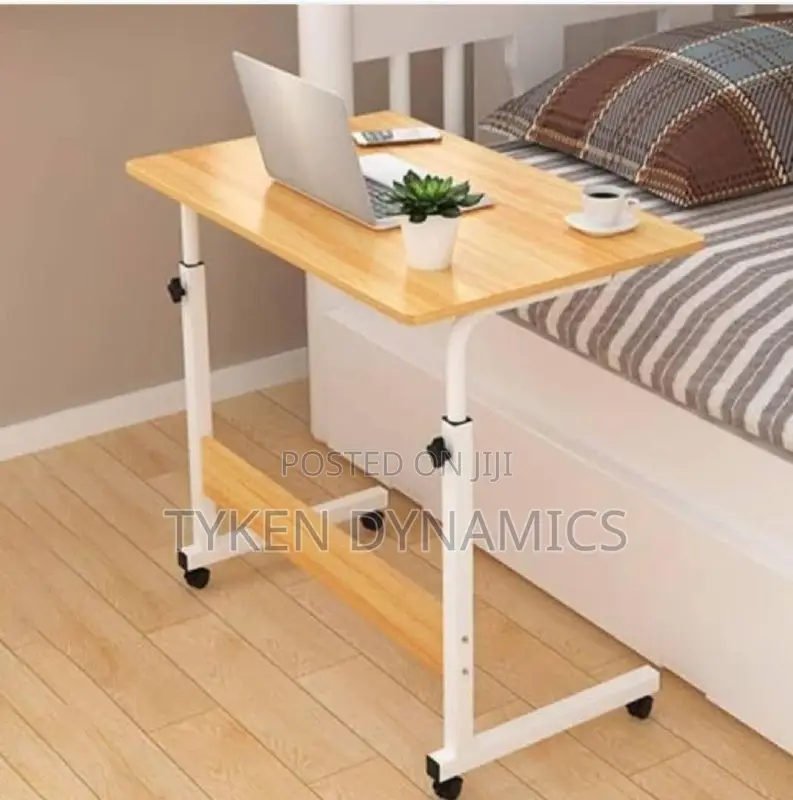 Movable Laptop Table With Wheels